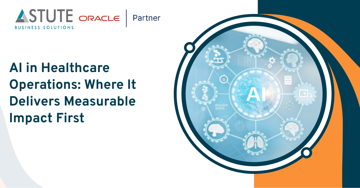 AI in Healthcare Operations Where It Delivers Measurable Impact First