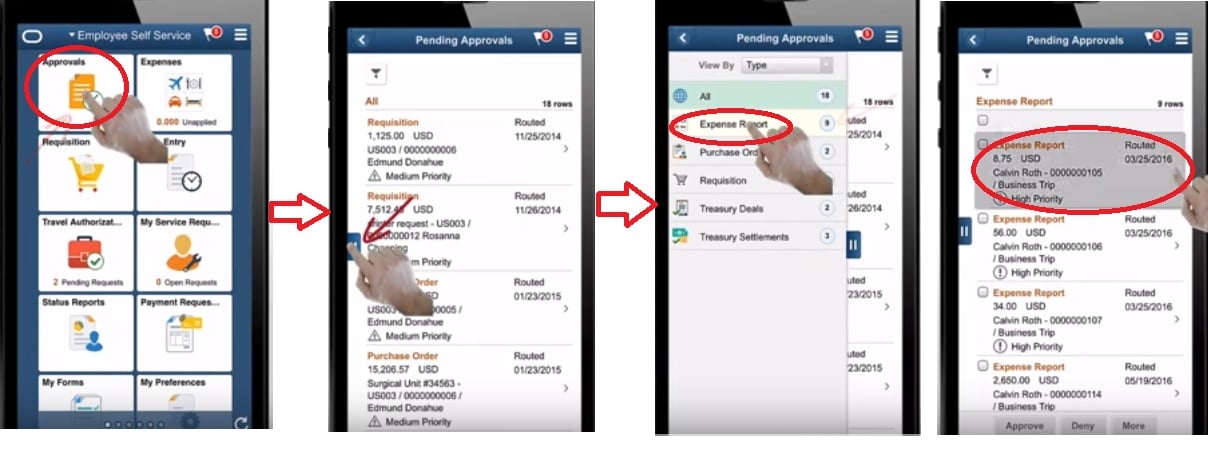 PeopleSoft Page Composer for Approvals