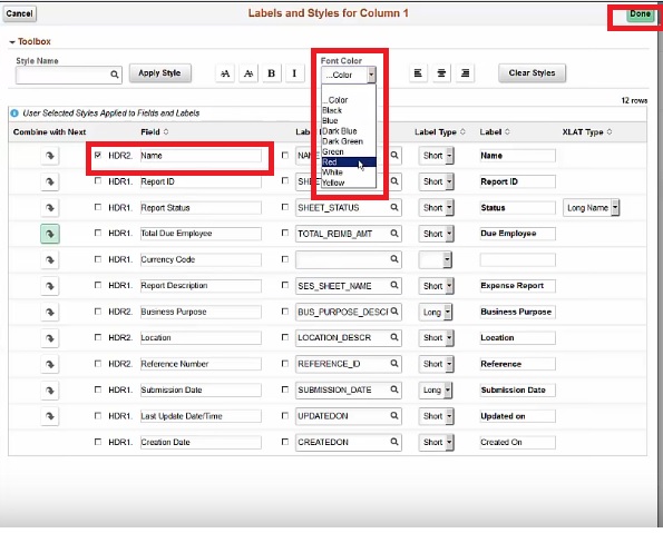 PeopleSoft Page Composer