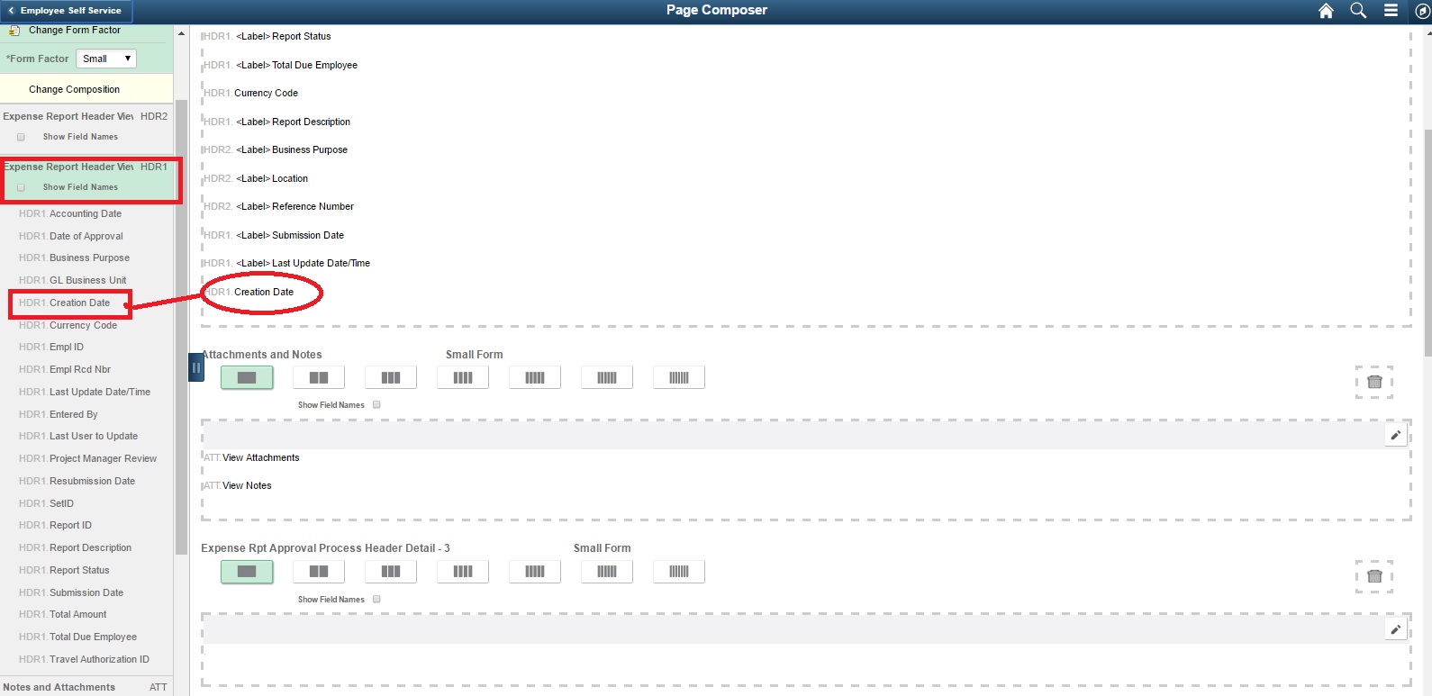 PeopleSoft Page Composer
