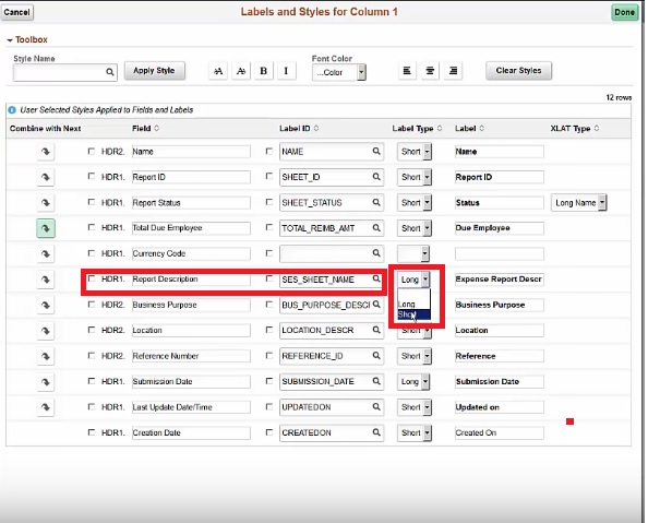 PeopleSoft Page Composer