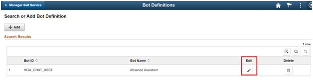 Defining the Bot