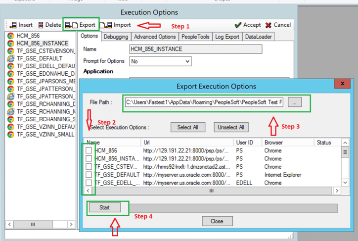 3 New Features of PeopleSoft Test Framework 8.57