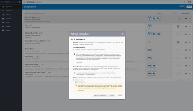 oracle integration