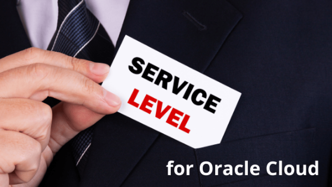 Performance Service Level Agreements by Oracle Cloud Infrastructure