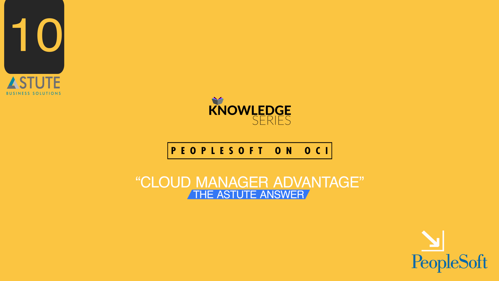 #11 Cloud manager Advantage