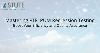 Using PeopleSoft Test Framework (PTF) for PUM regression testing