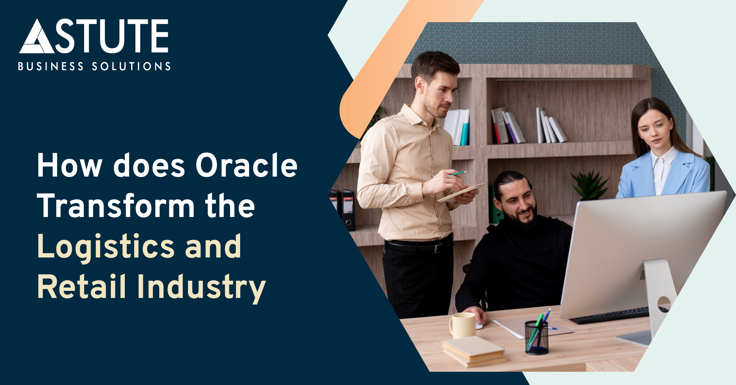 How does Oracle transform the logistics and retail industry?