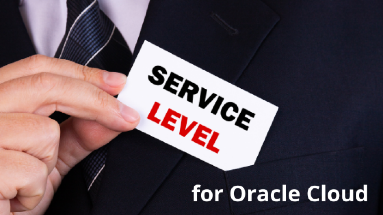 Performance Service Level Agreements by Oracle Cloud